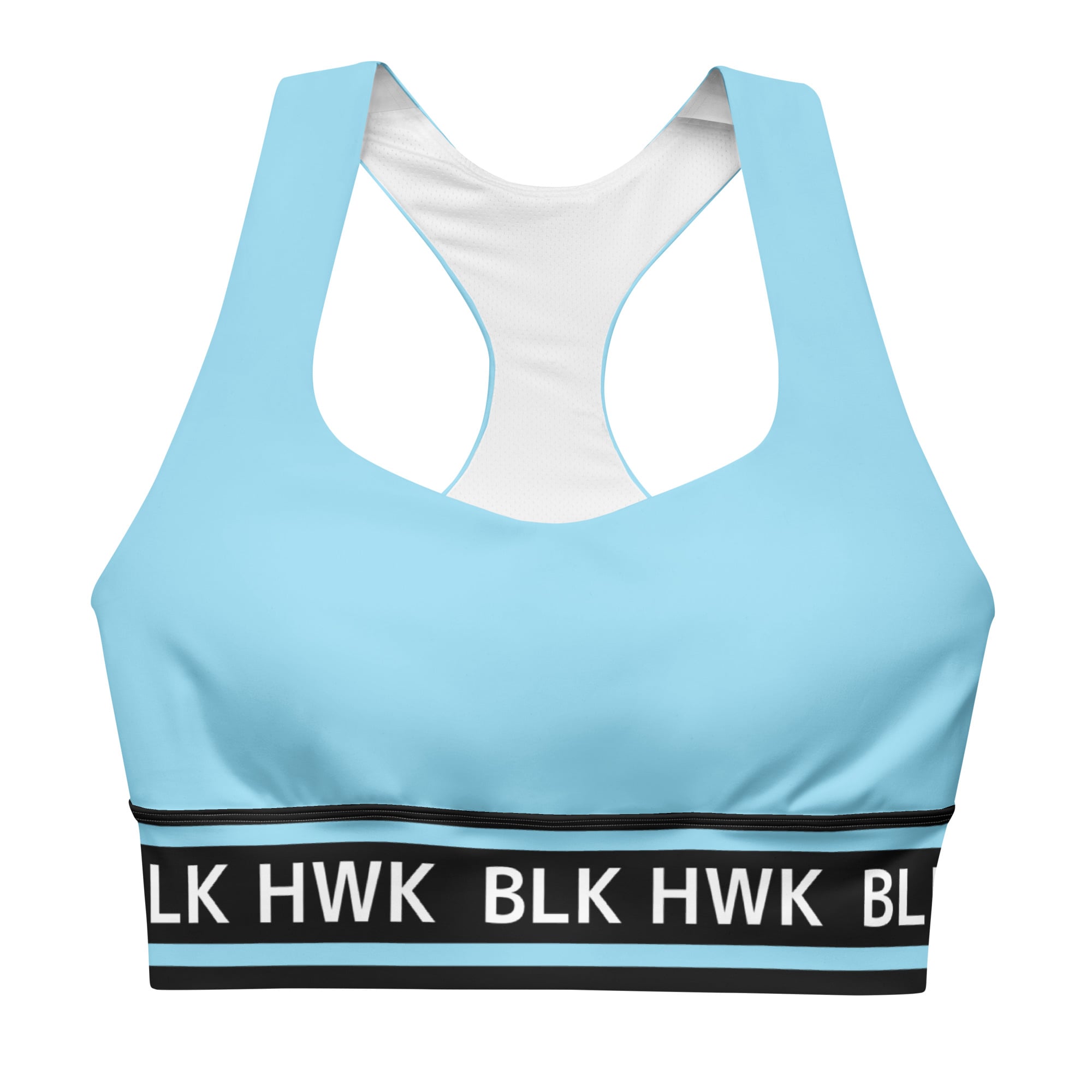 black hawk athlete bra columbia blue front 635316936f8fb min