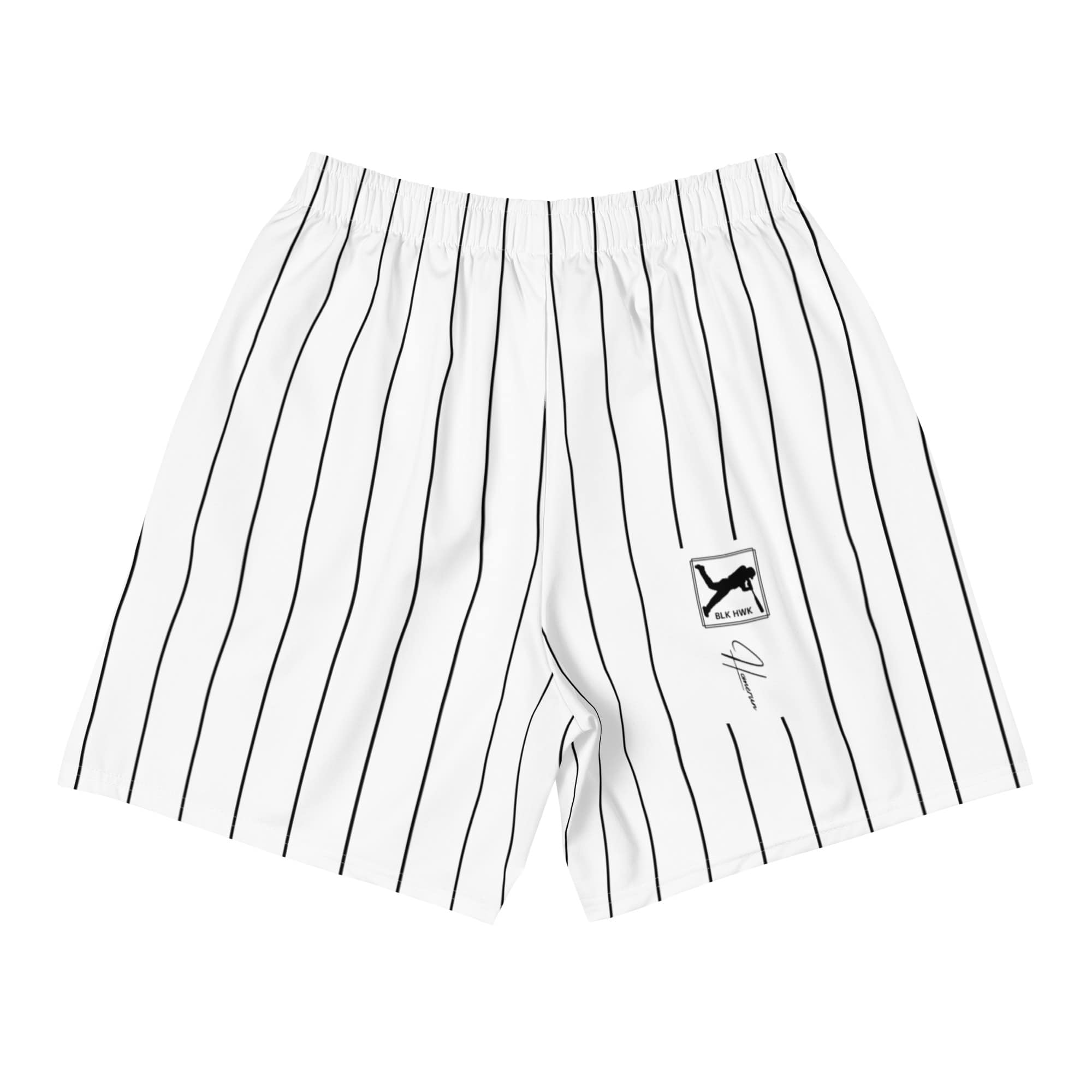 shorts white baseball back